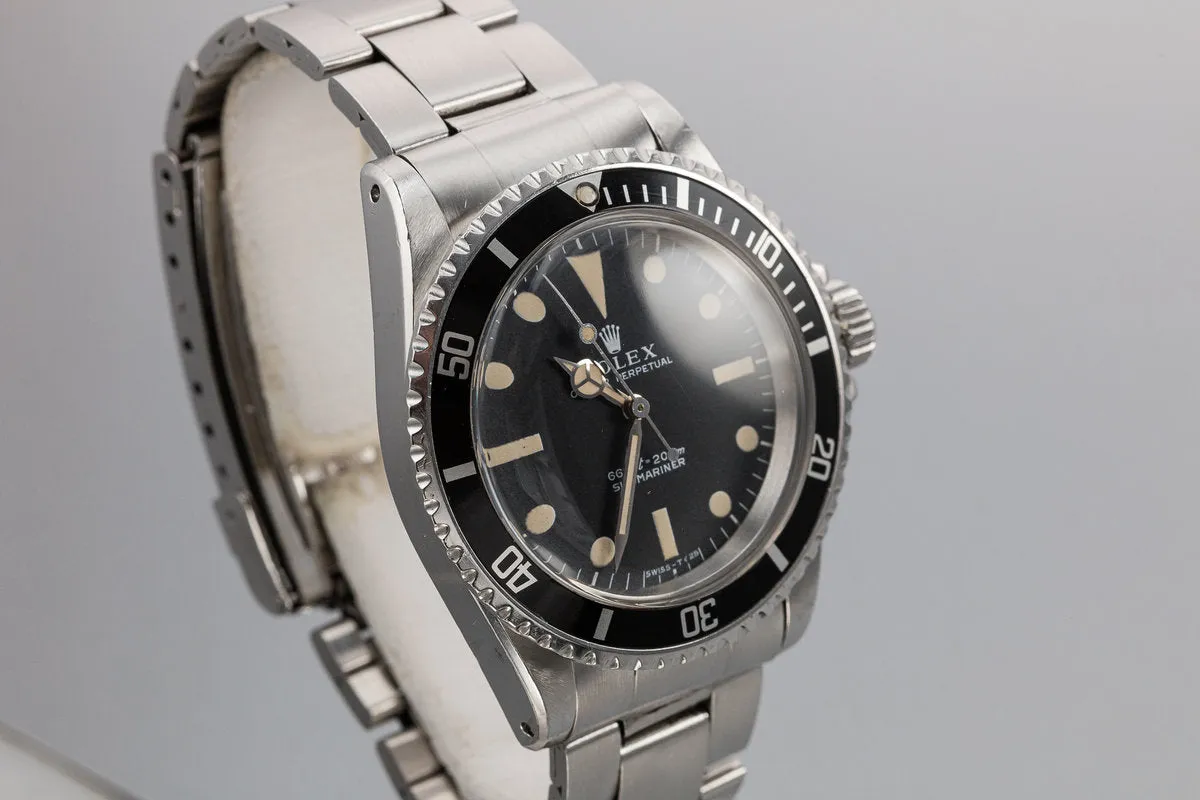 1971 Rolex Submariner 5513 Serif Dial