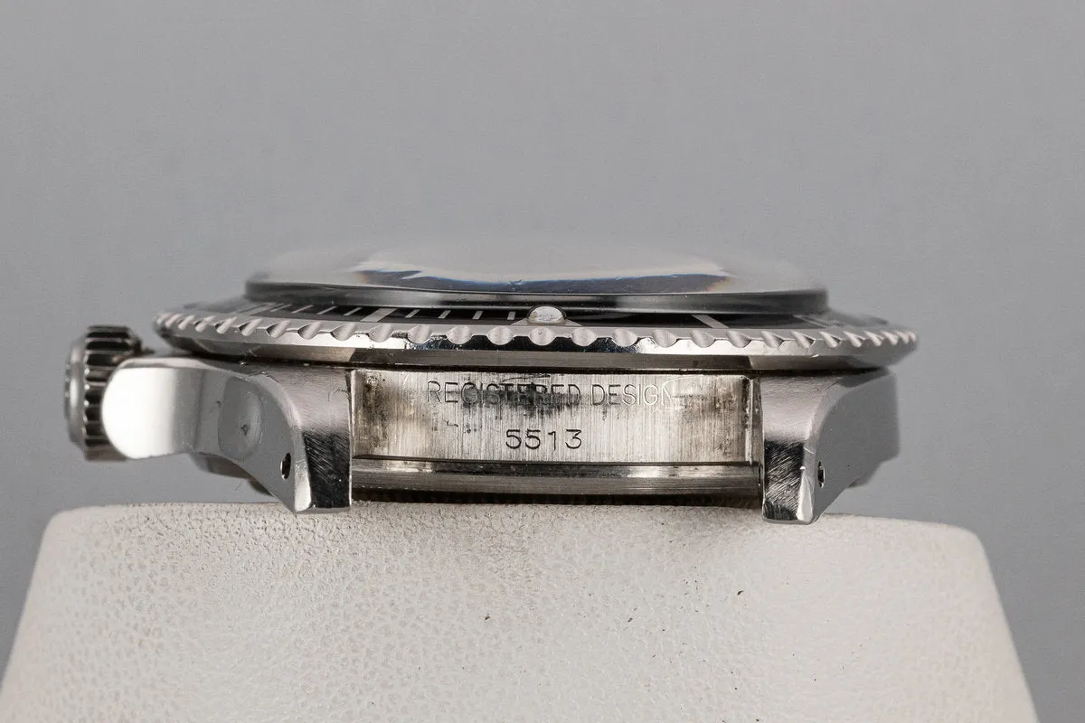 1971 Rolex Submariner 5513 Serif Dial