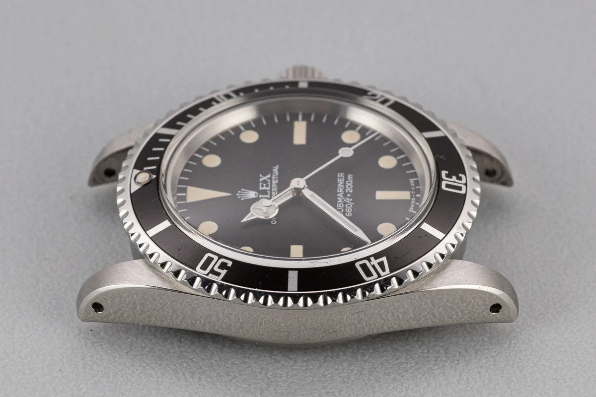 1984 Rolex Submariner 5513 MK V Maxi Dial