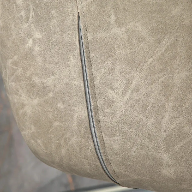 2 Swivel Bar Stools - ‎Light Gray