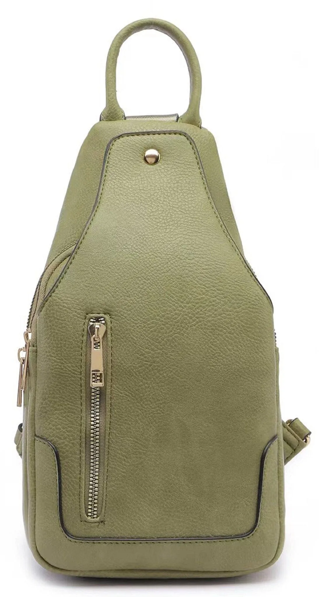 AD2766 Vegan Leather Fashion Sling Bag
