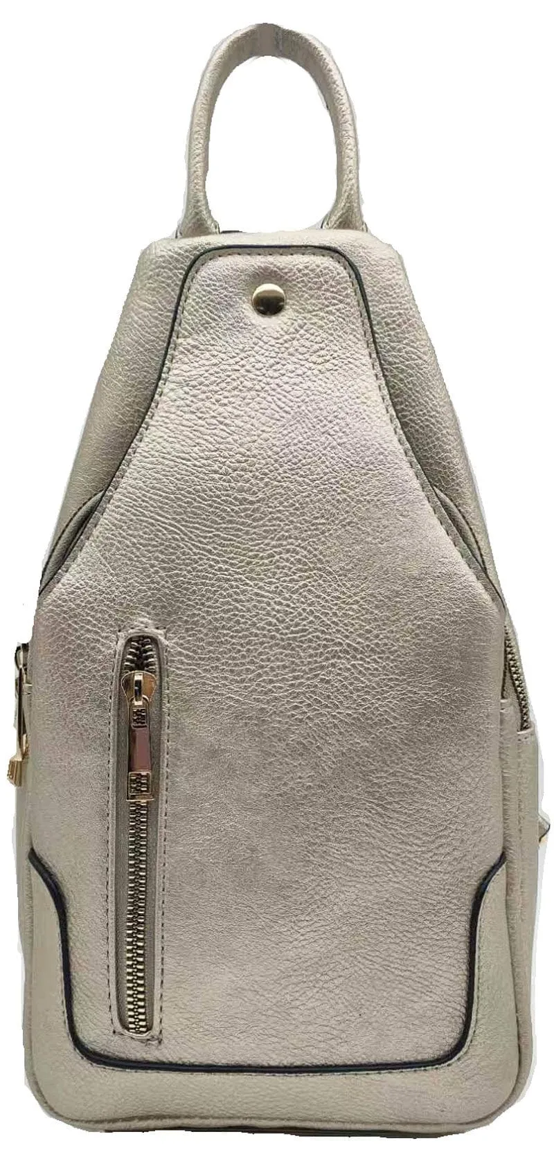 AD2766 Vegan Leather Fashion Sling Bag