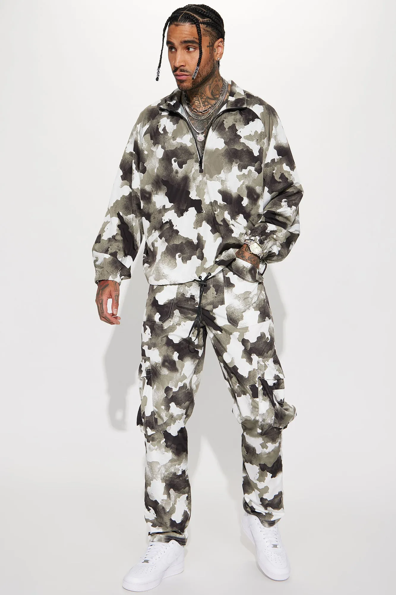 After Hours Camo Anorak - Camouflage