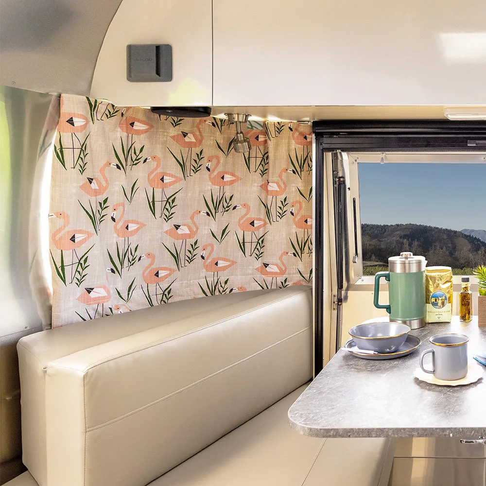 Airstream Printed Custom Curtains for Pendleton Travel Trailers