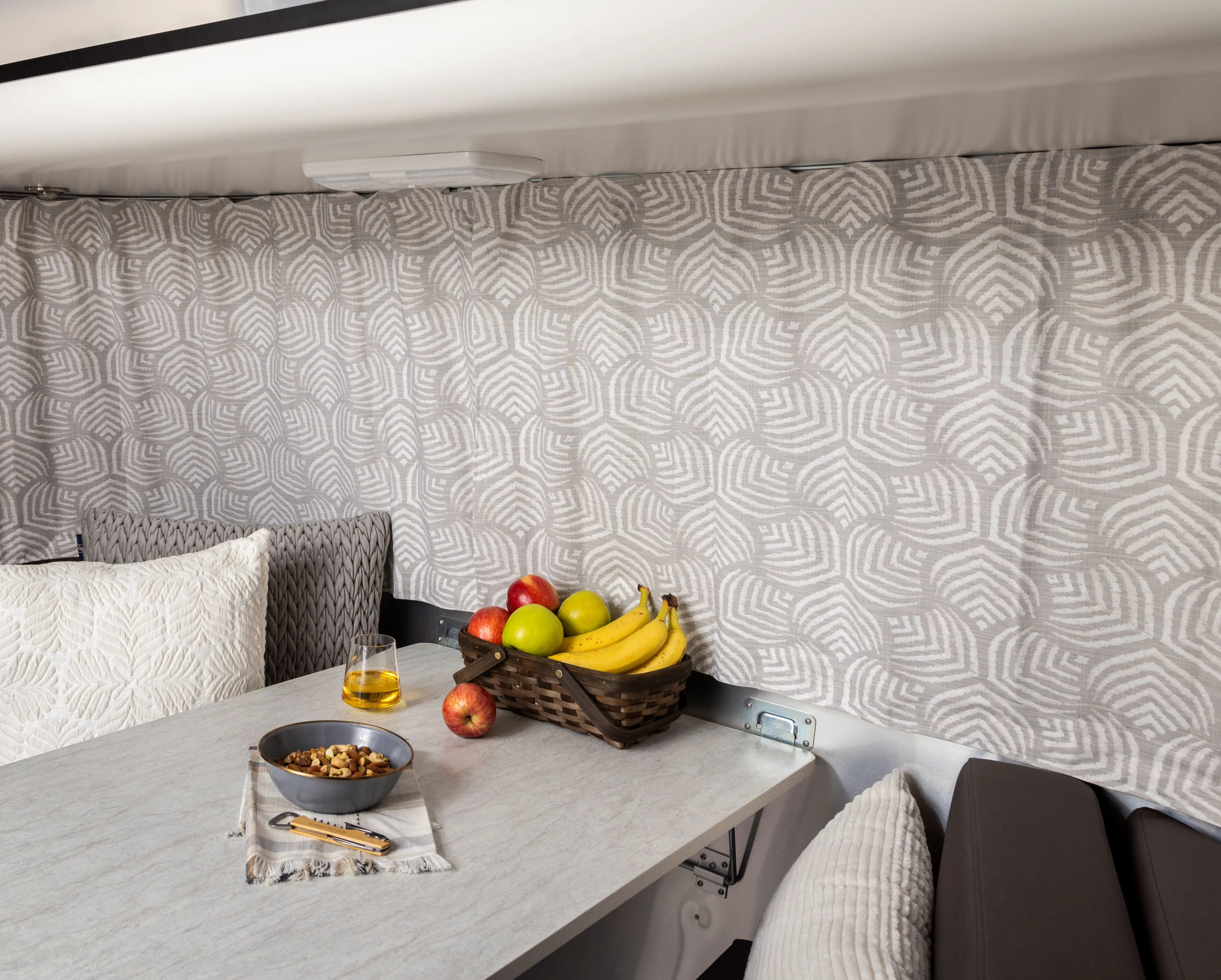Airstream Printed Custom Curtains for Pendleton Travel Trailers