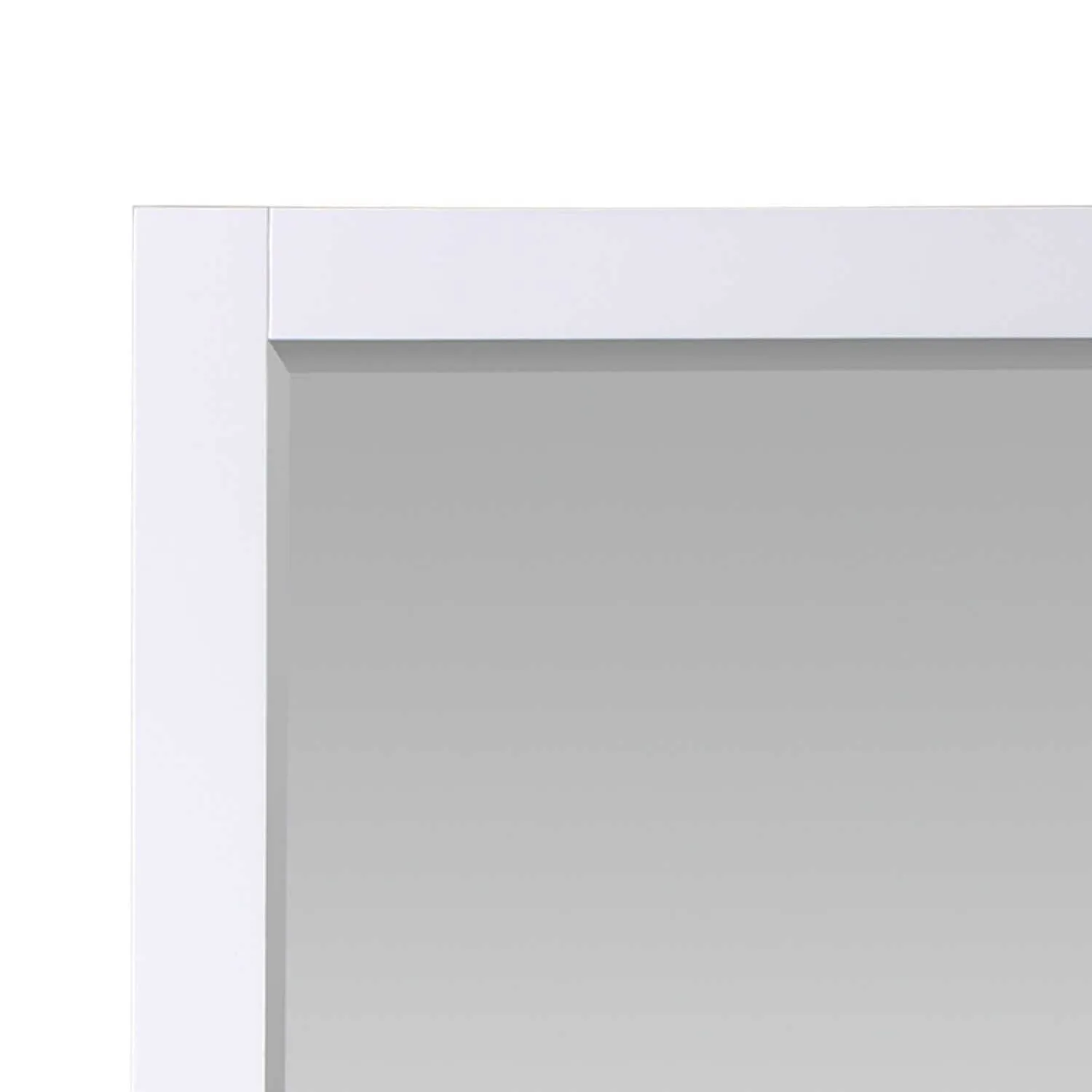 Altair Maribella 28 x 36  Wood Framed Bathroom Wall Mirror