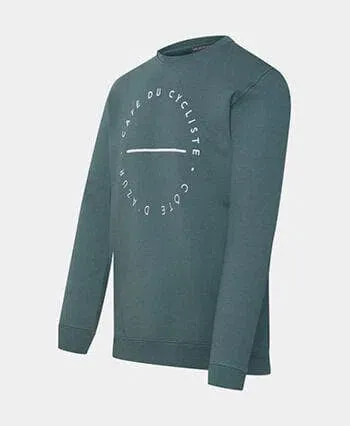 CAFE DU CYCLISTE Clementine Sweatshirt - Emerald Green