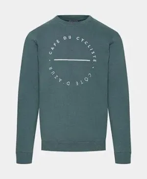 CAFE DU CYCLISTE Clementine Sweatshirt - Emerald Green
