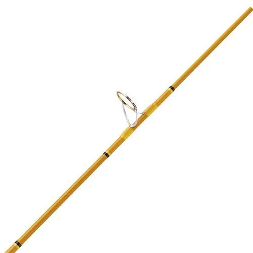 Crafted Glass Spinning Rod - 6' Length, 2 Piece, Gold Glass, Medium