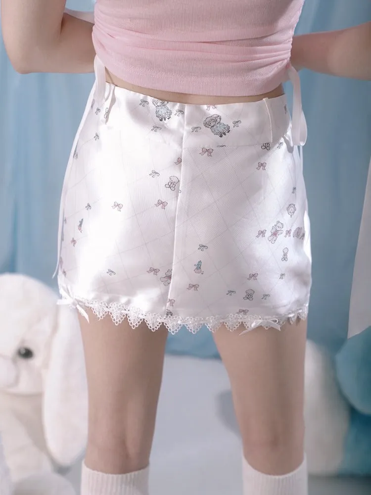 Cute print short skirt【s0000002174】