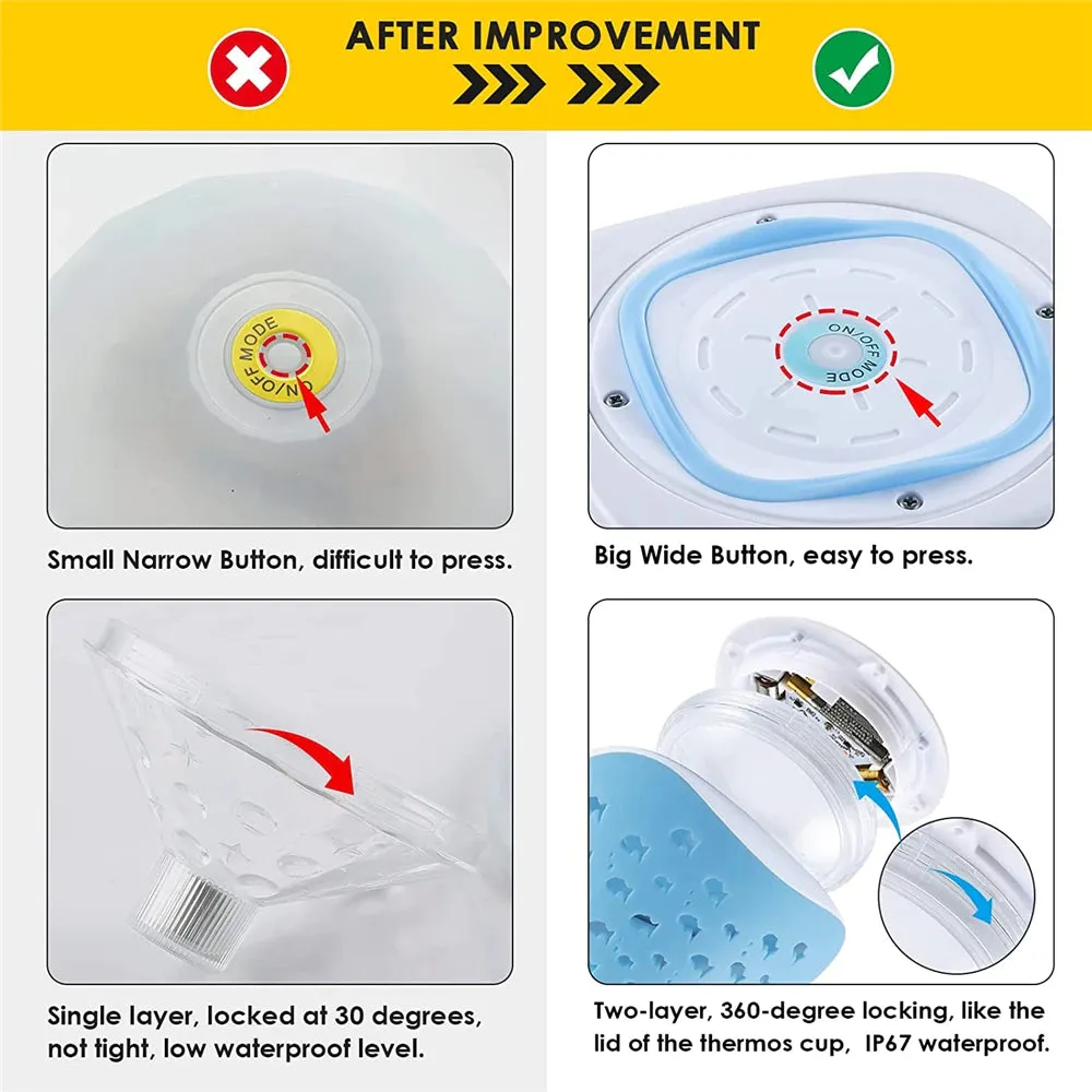 Fish Projection Bathtub Light