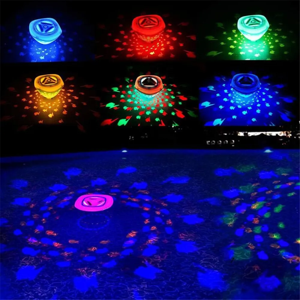 Fish Projection Bathtub Light