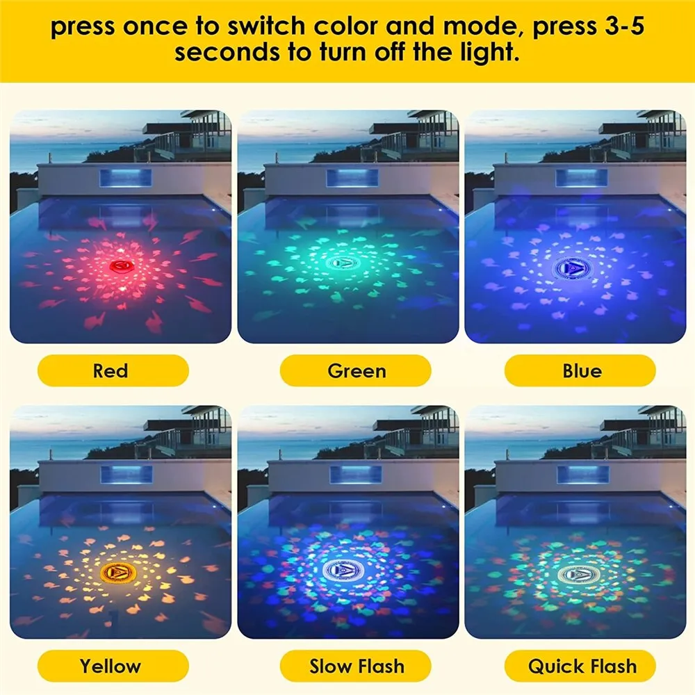 Fish Projection Bathtub Light
