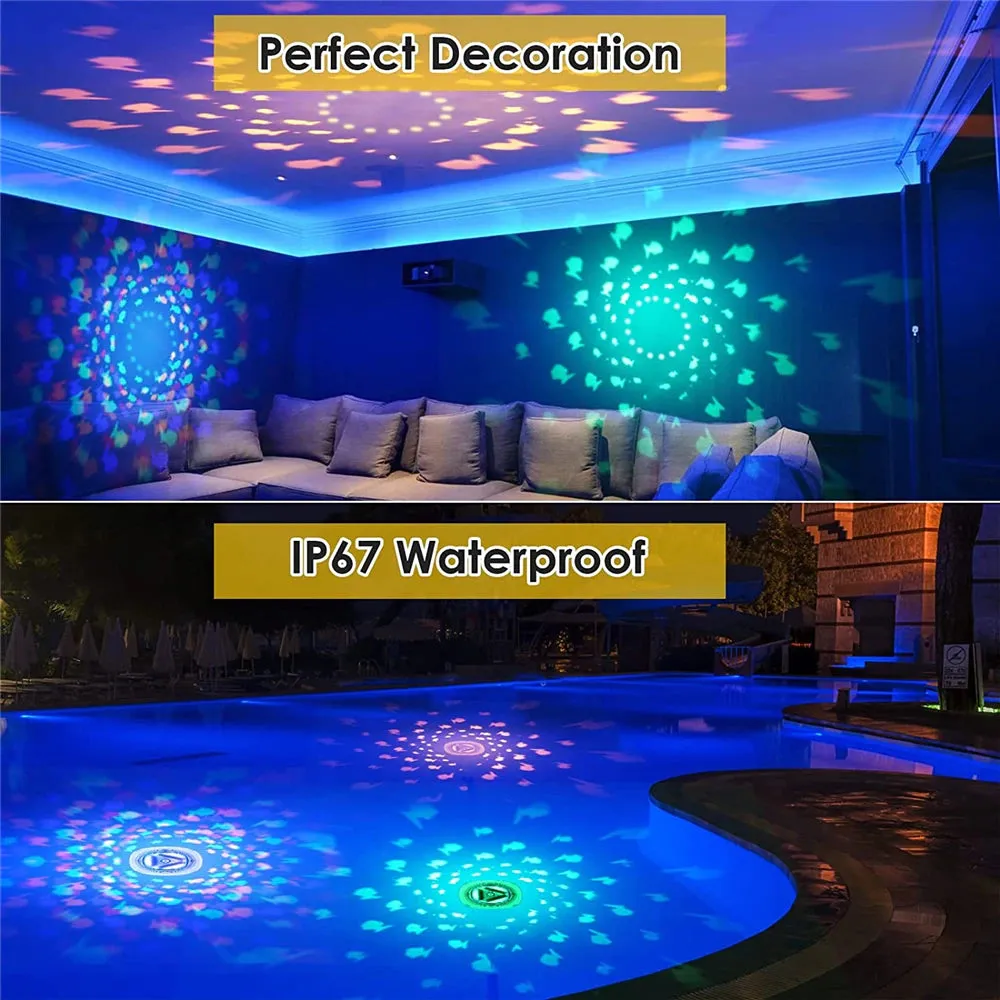 Fish Projection Bathtub Light