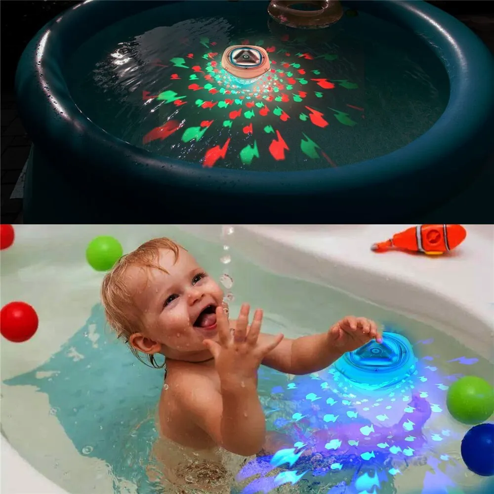 Fish Projection Bathtub Light
