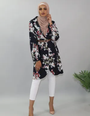 Floral Print Jacket