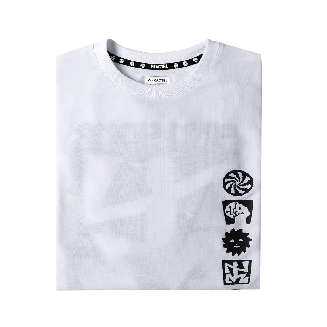 Fractel - Flow State T-Shirt - White