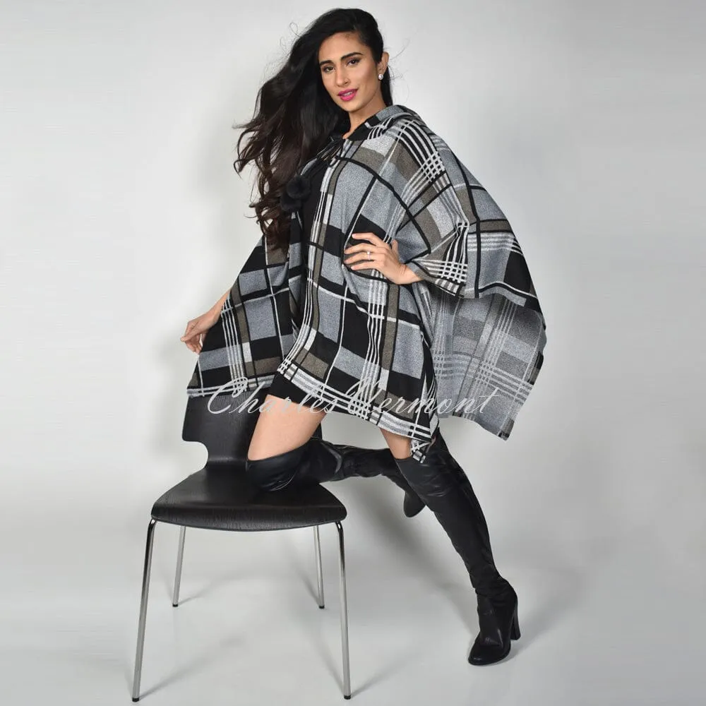 Frank Lyman Hooded Poncho – Style 213701