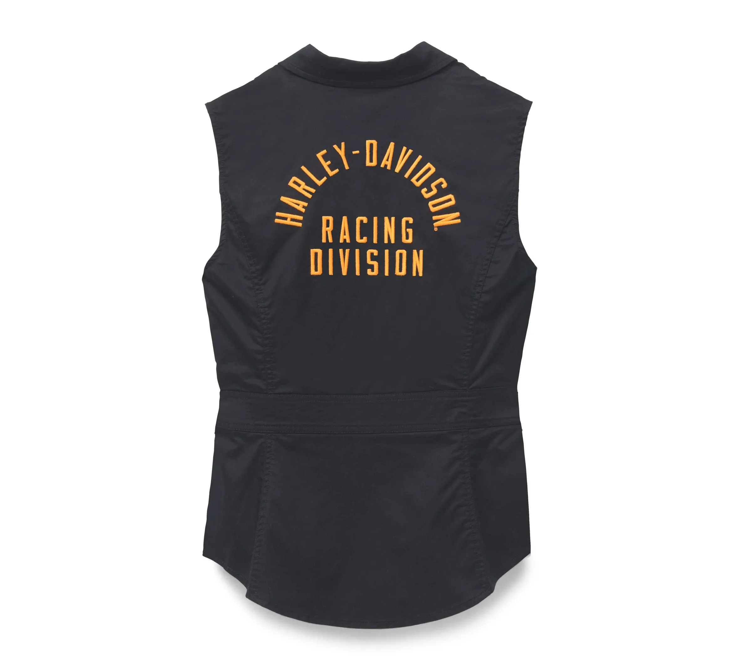 Harley-Davidson Women's Ritual Racing Sleeveless Shirt, Black - 96664-22VW