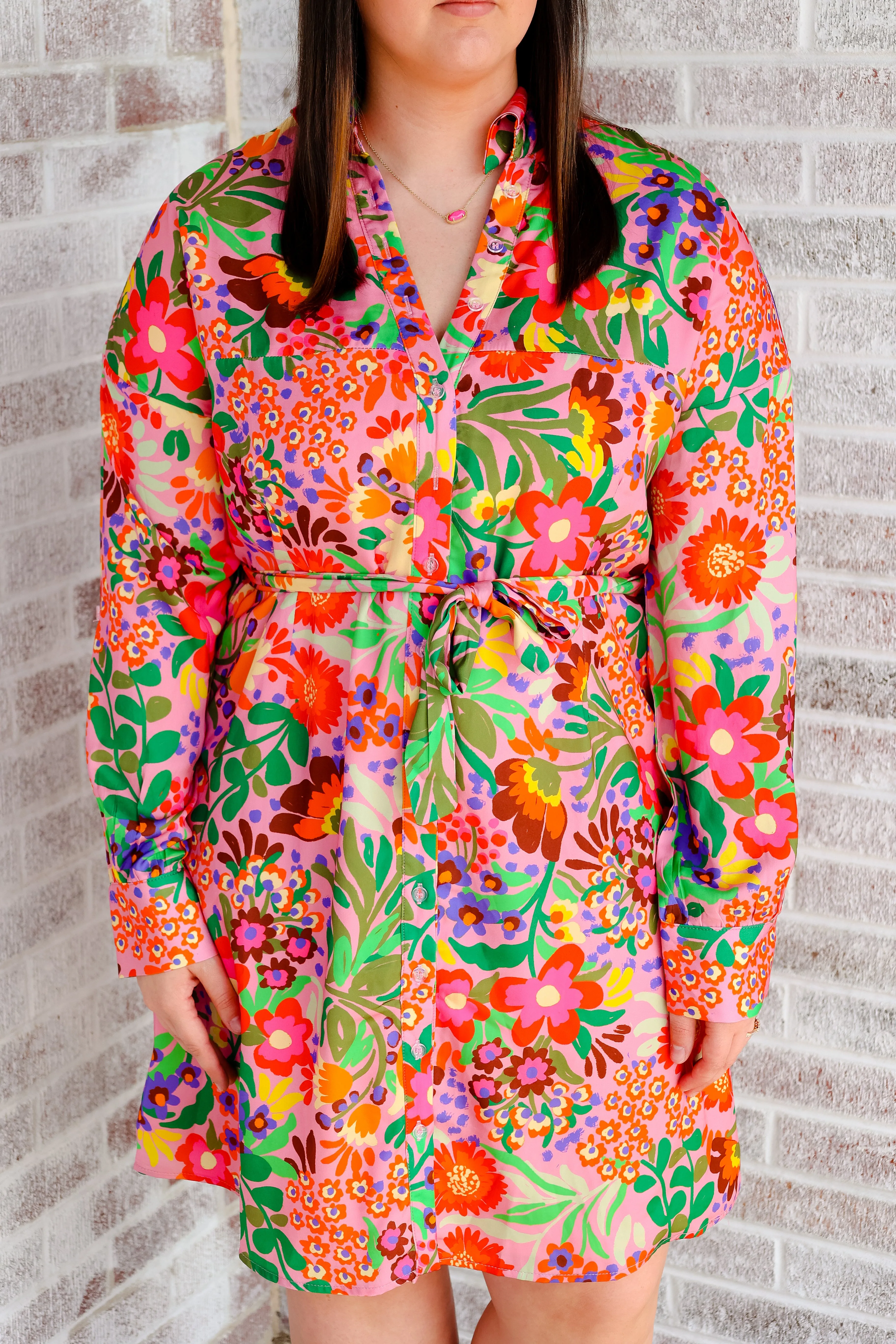 Katherine Multi Printed Dress