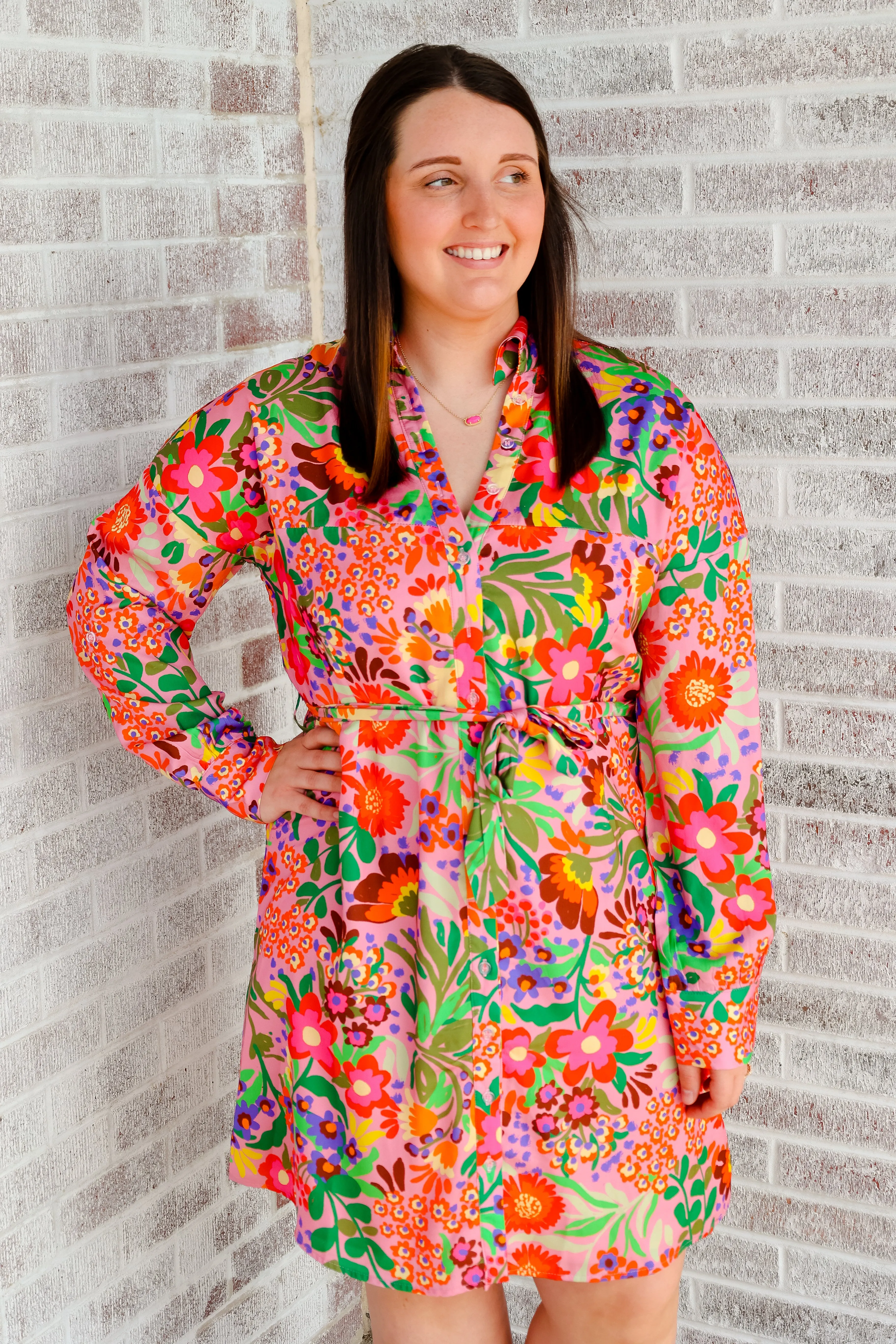 Katherine Multi Printed Dress