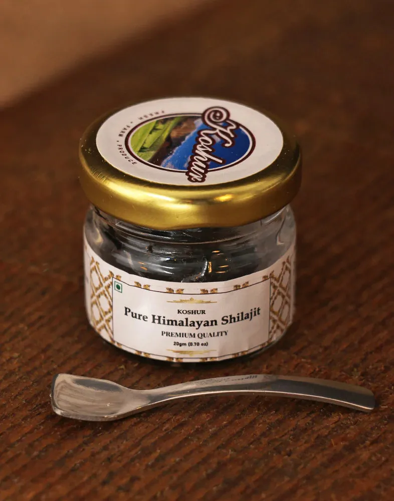 Koshur Kashmiri White Honey and Shilajit Combo