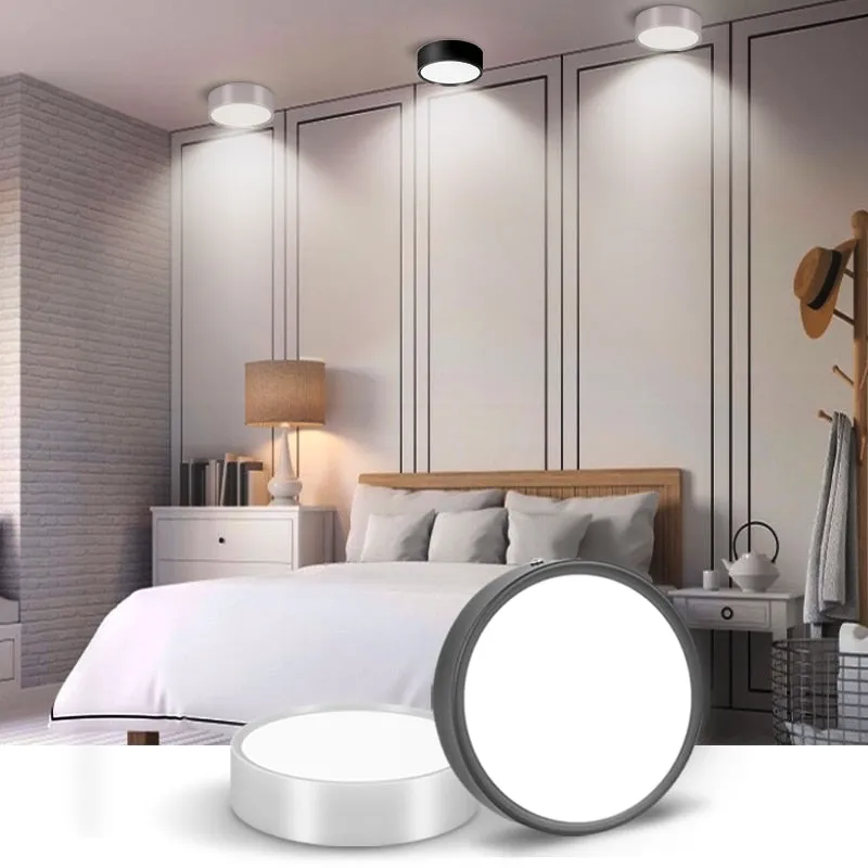 Led Spot Light 220V Spotlight Lamp COB Ceiling Spots Focus Led Downlights Foldable Fixture Down Lights Indoor Lighting For Home