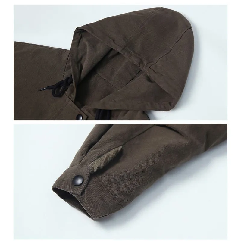 Loose Fit Plus Velvet Sherpa Jacket