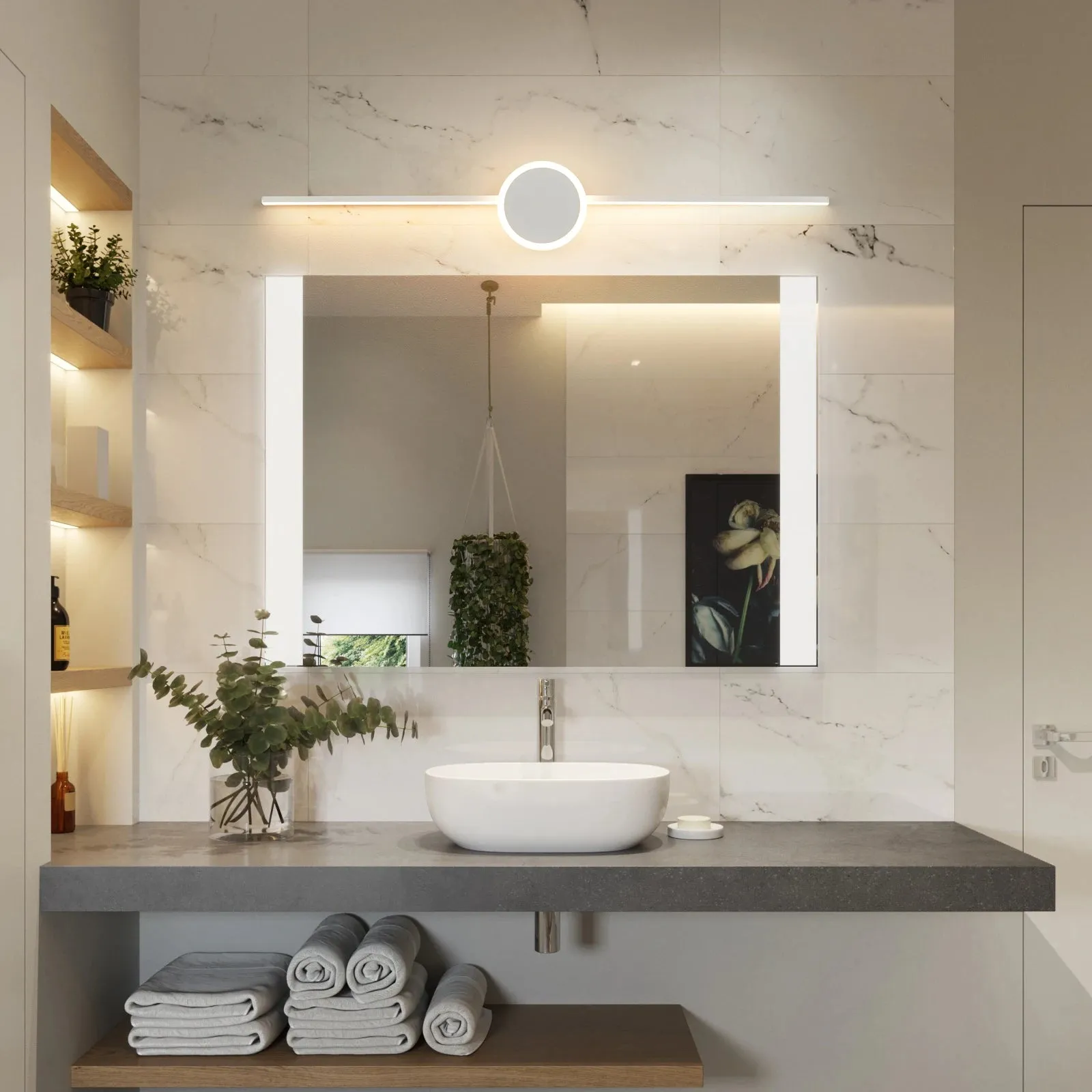 NEO The Honored LED Bathroom Light Mirror Wall Lamp