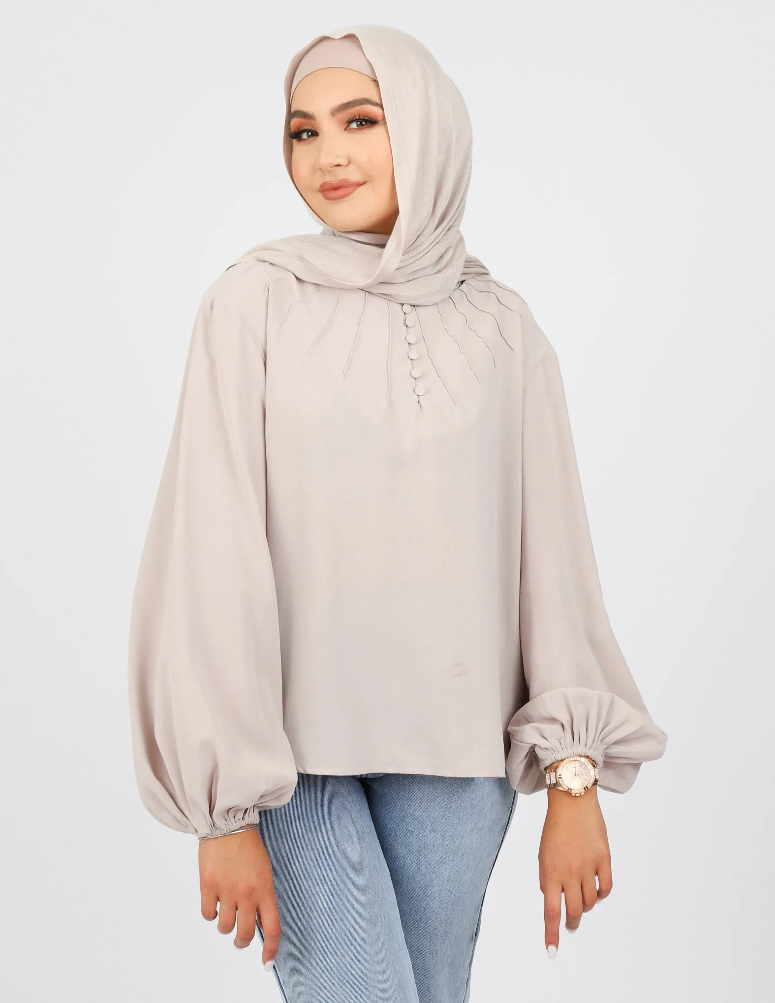 Penny Pintuck Top