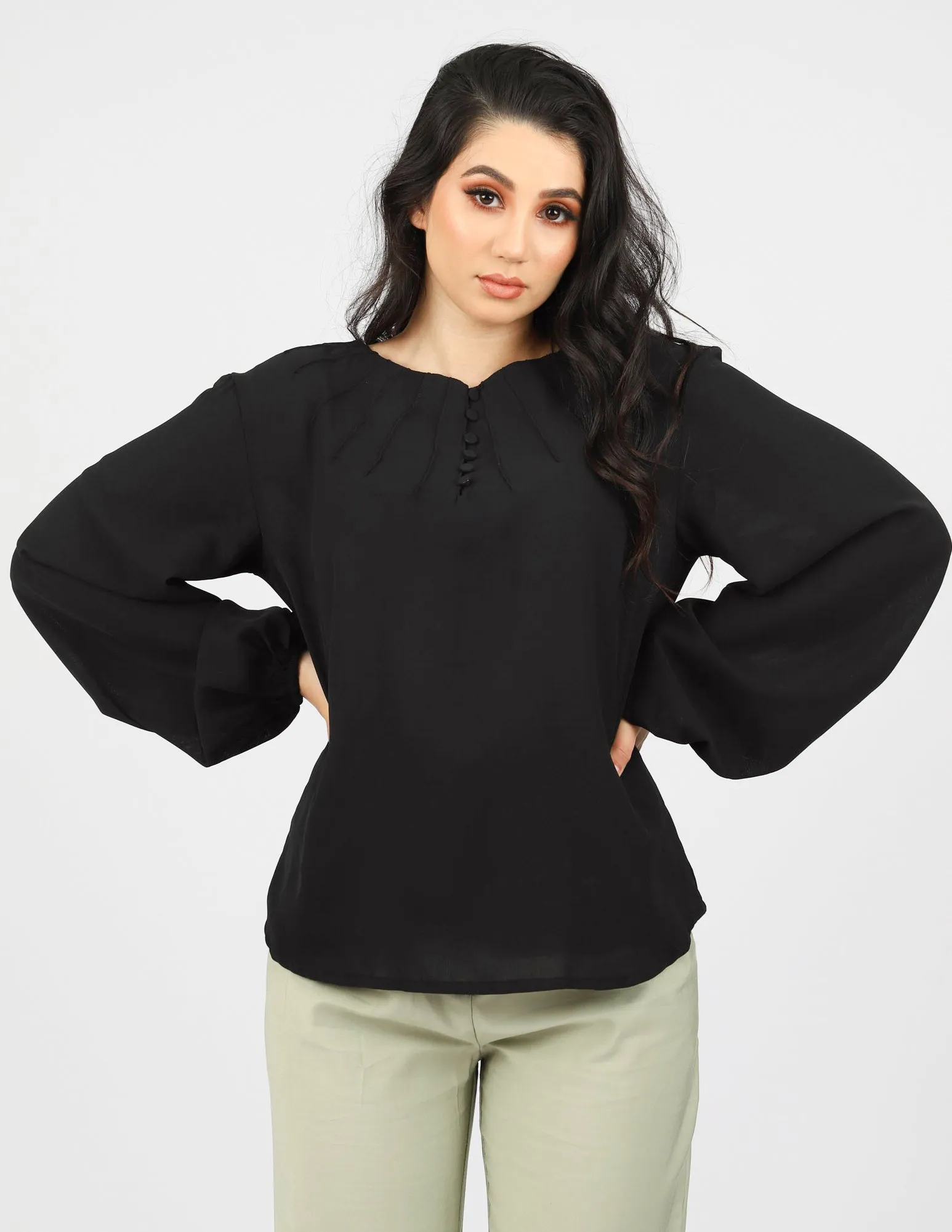Penny Pintuck Top