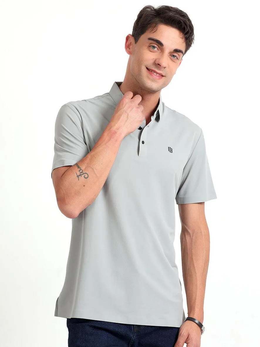Polo T-Shirt - Light Gray