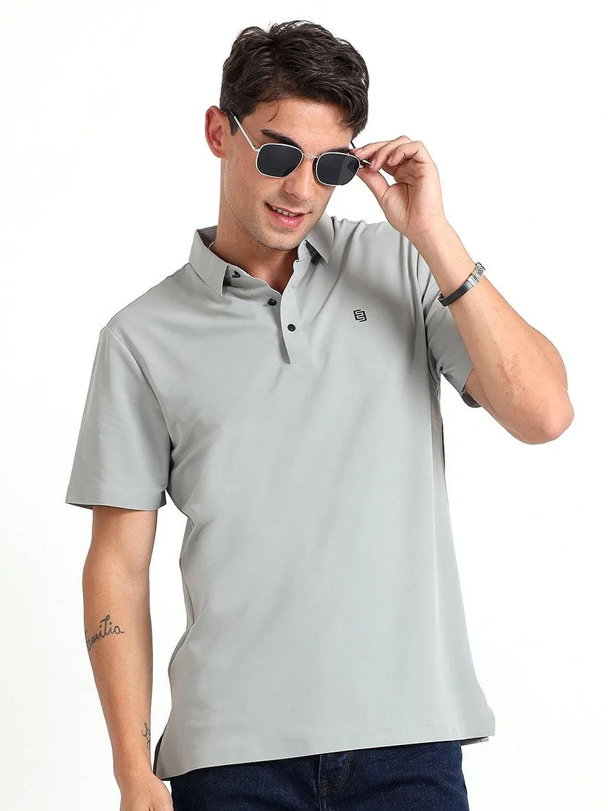Polo T-Shirt - Light Gray