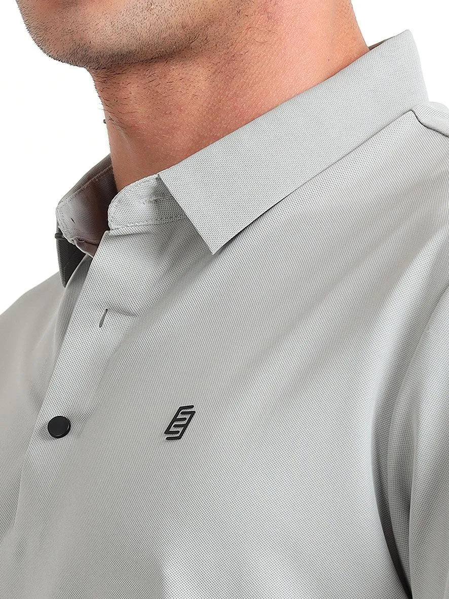 Polo T-Shirt - Light Gray