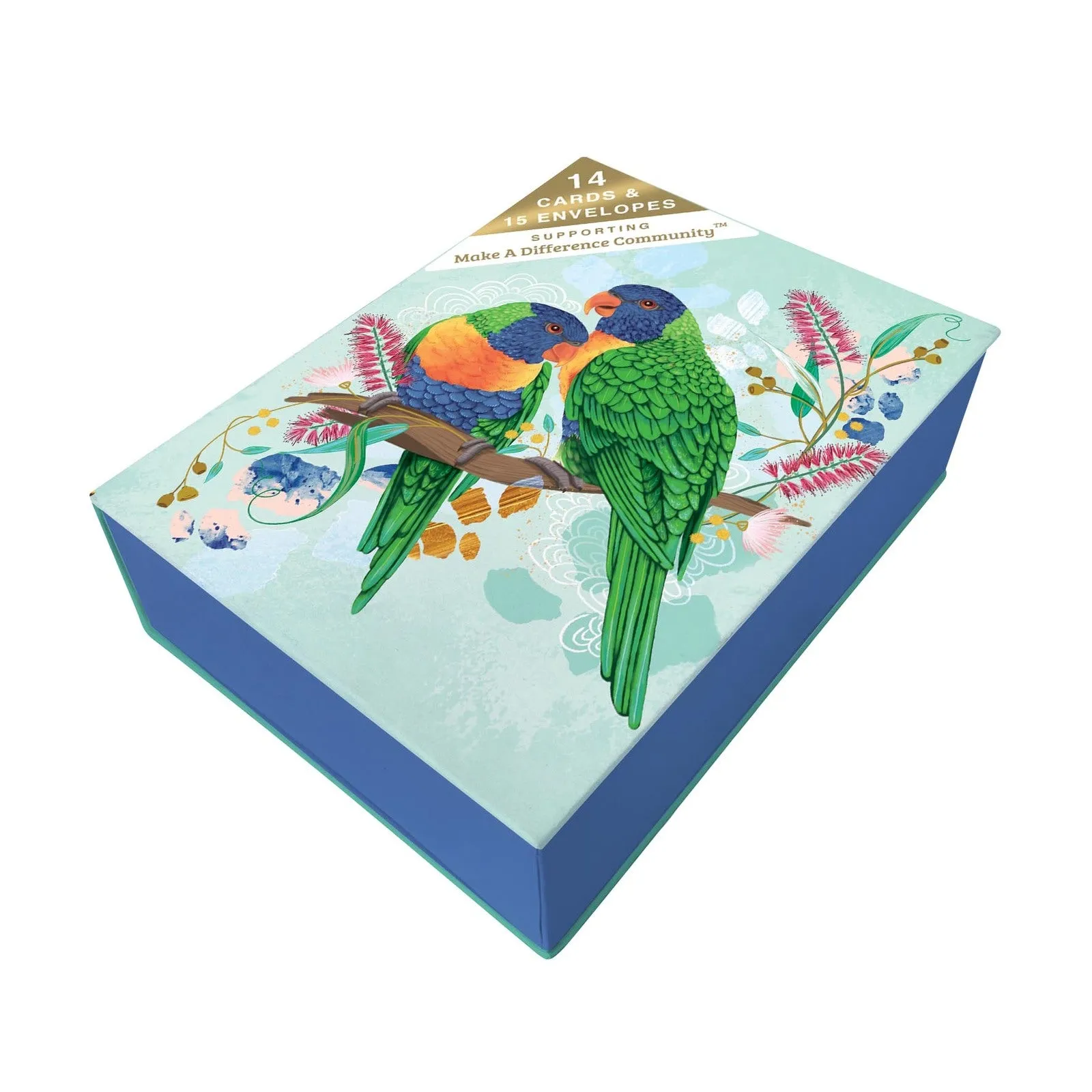 Rainbow Lorikeets Gift Card Box Set