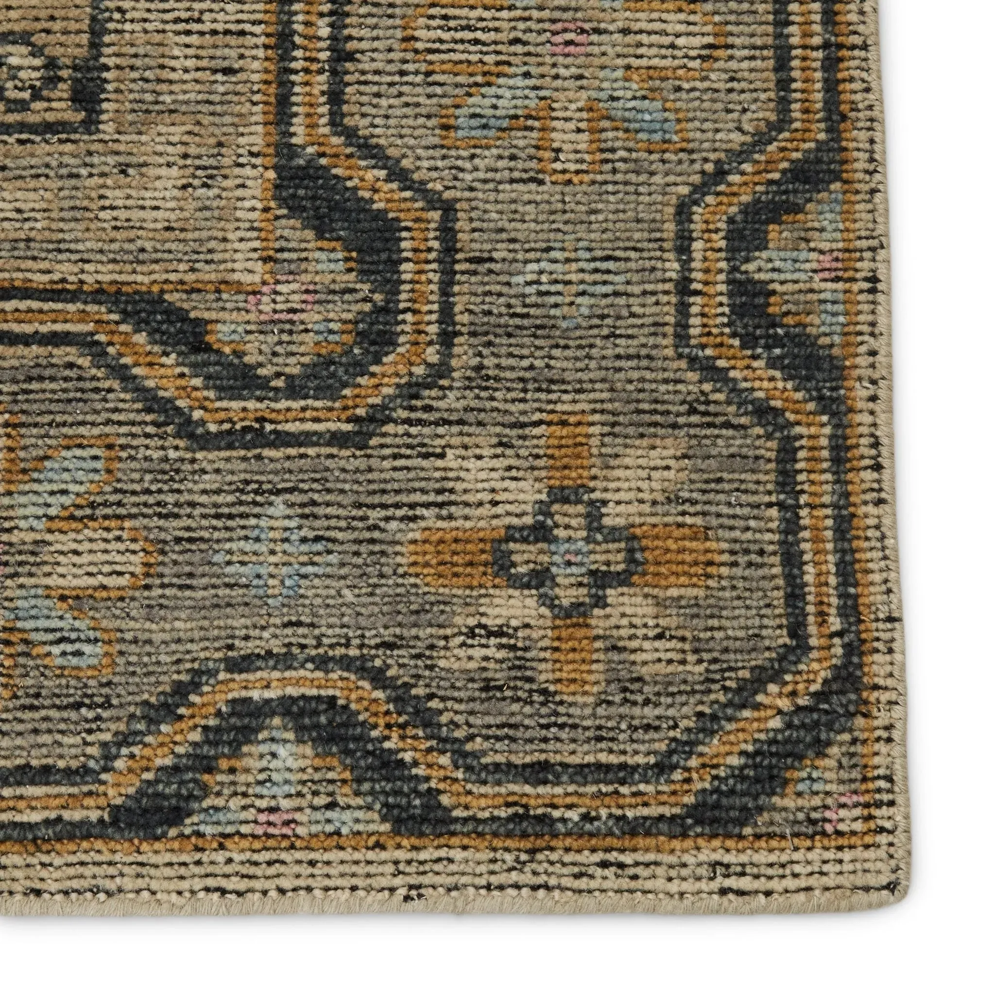Rhapsody RHA05 Blue/Yellow Rug