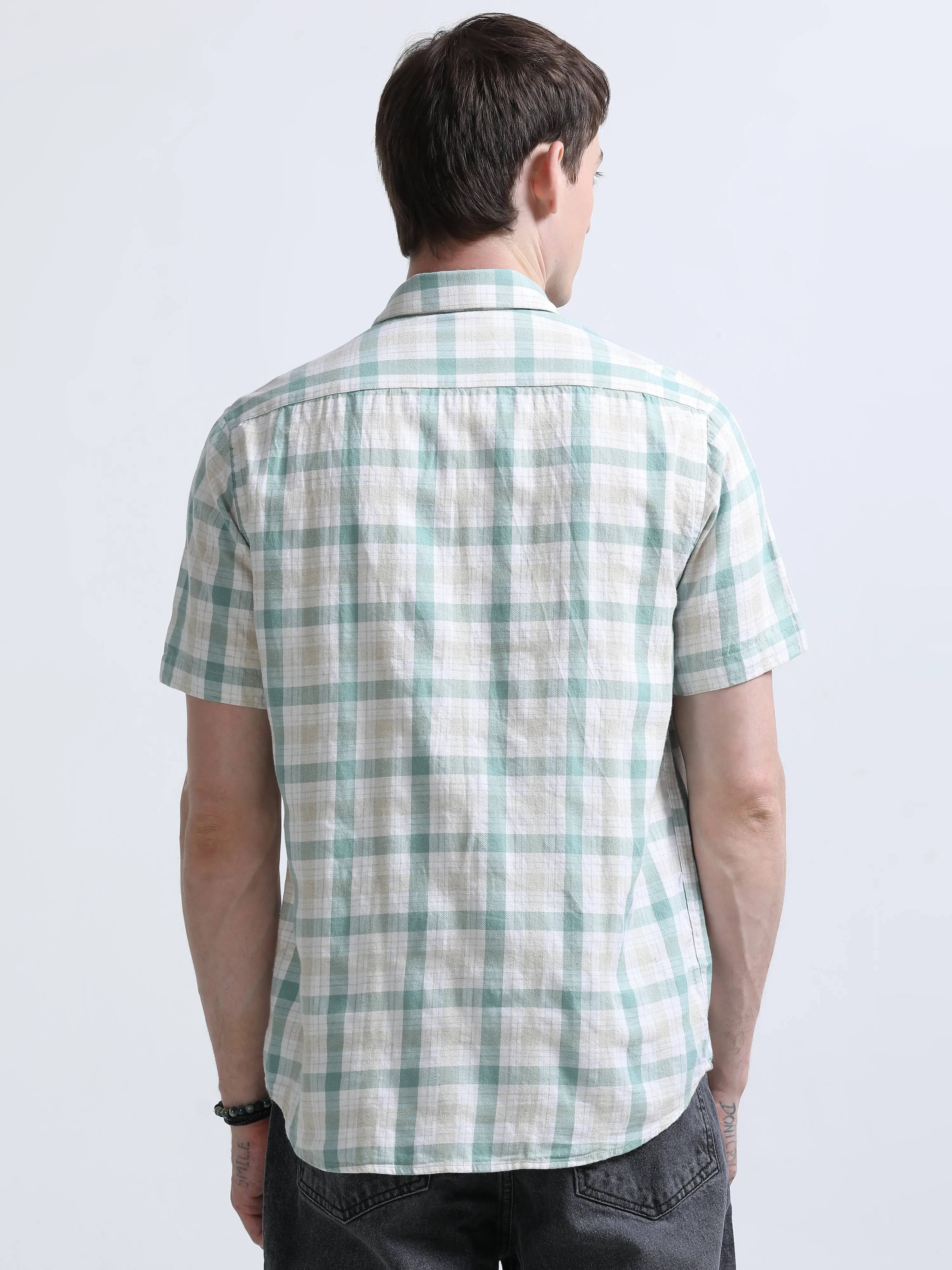 Rune - Relaxed Checks Shirt - Silque