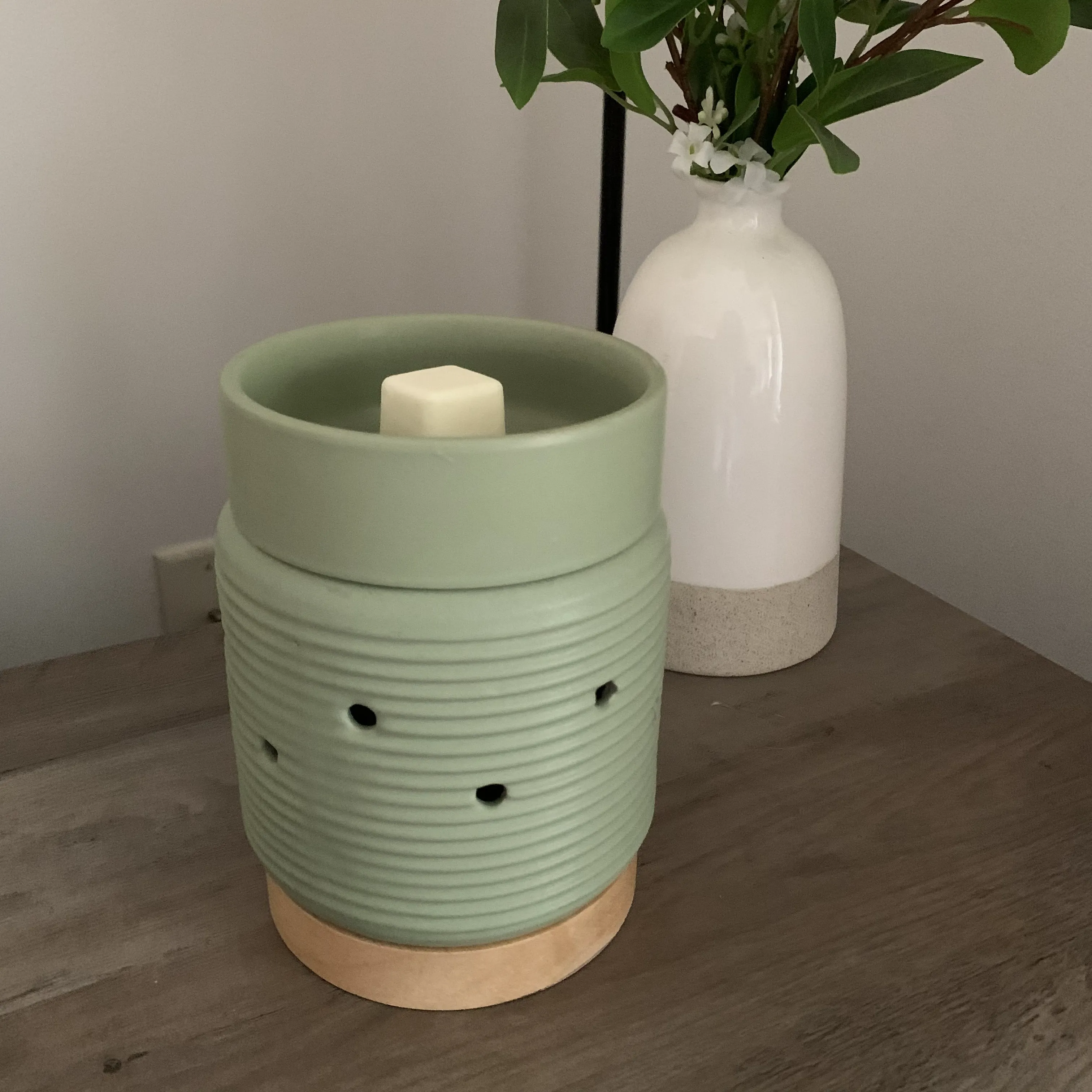 Sage Wood Wax Warmer