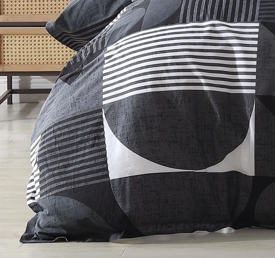 Taj Quilt Cover Set Range Black