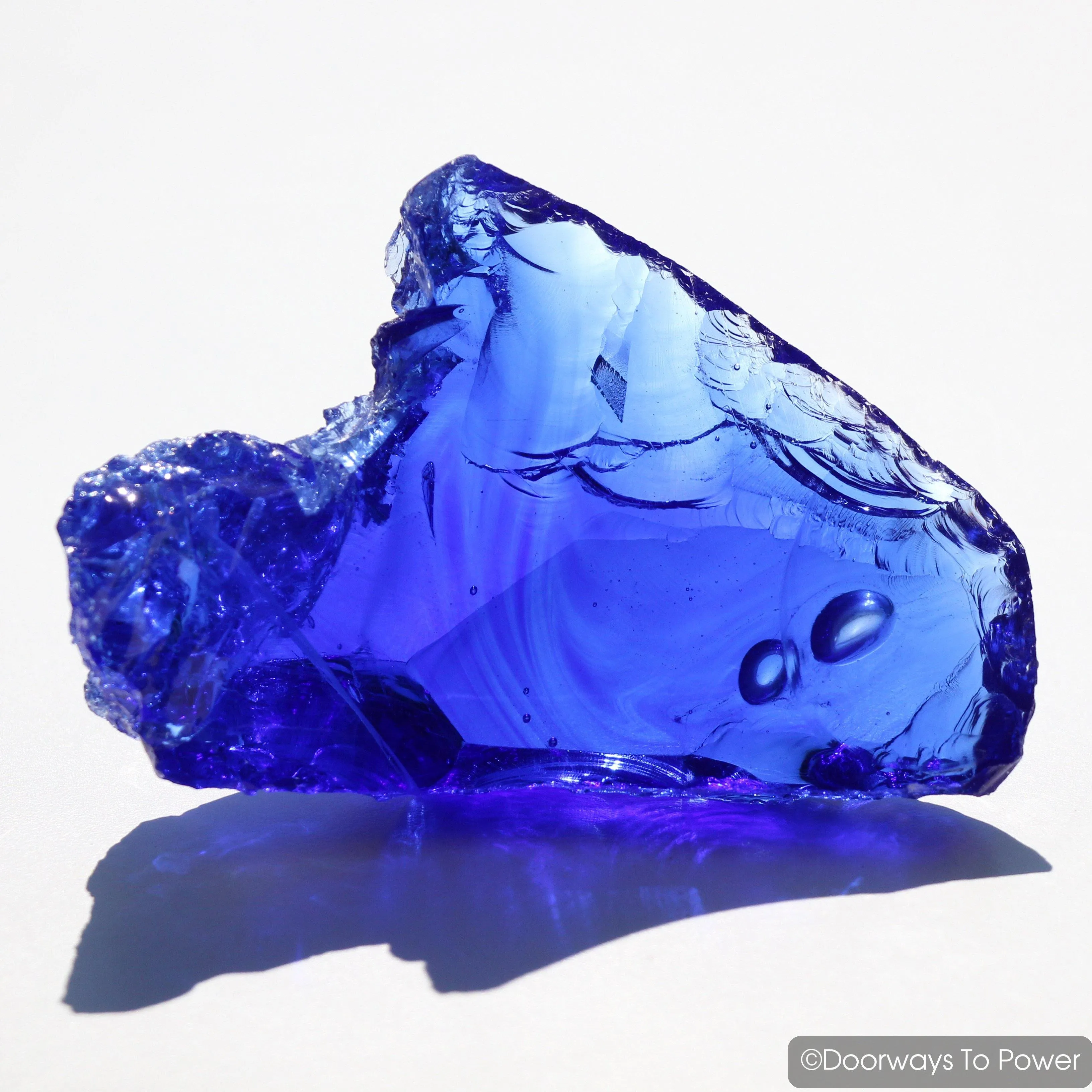 Tanzanite Fire Elestial Sapphire Monatomic Andara Crystal 'Lu·Mi·Nar·Y'
