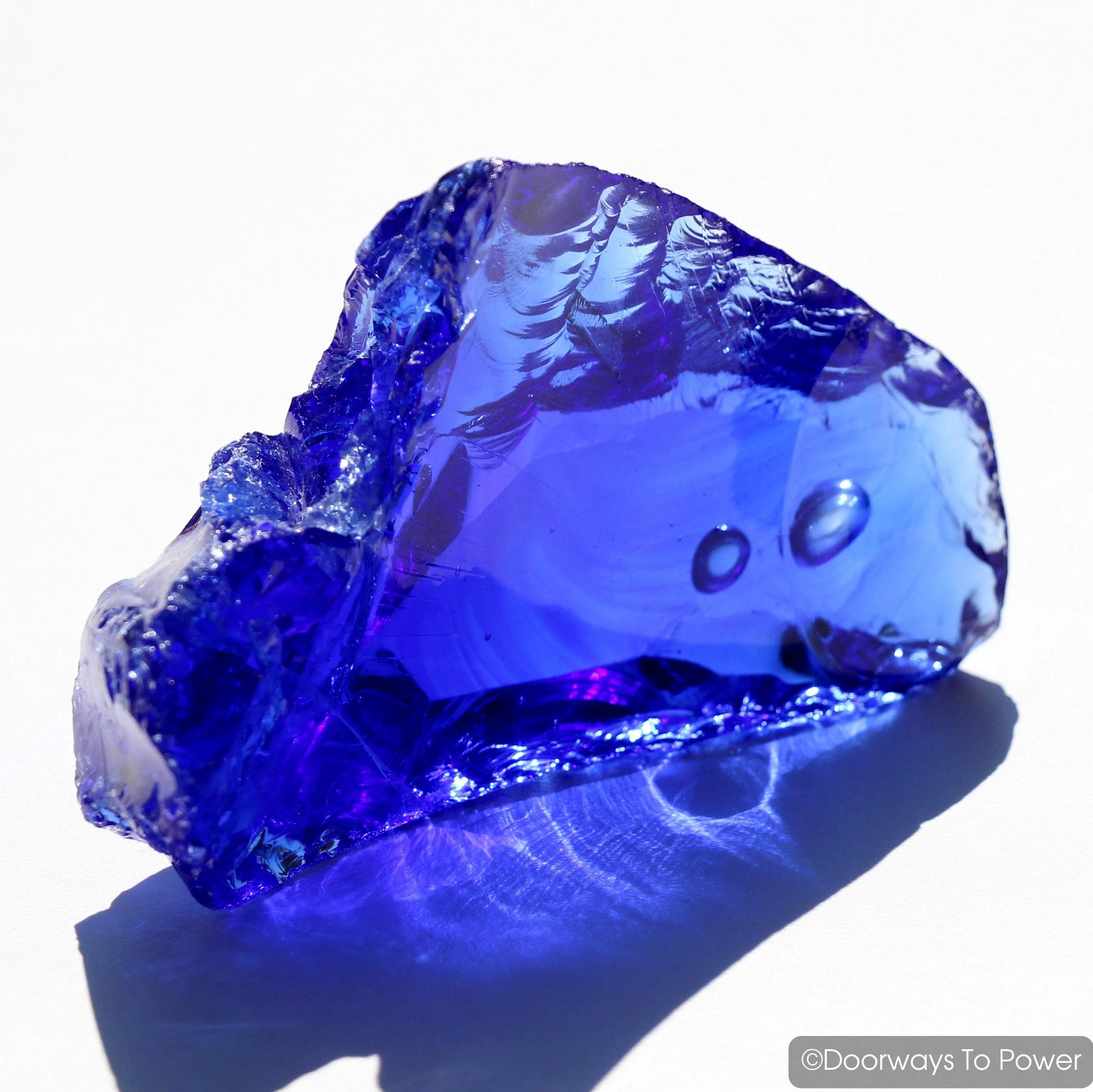 Tanzanite Fire Elestial Sapphire Monatomic Andara Crystal 'Lu·Mi·Nar·Y'
