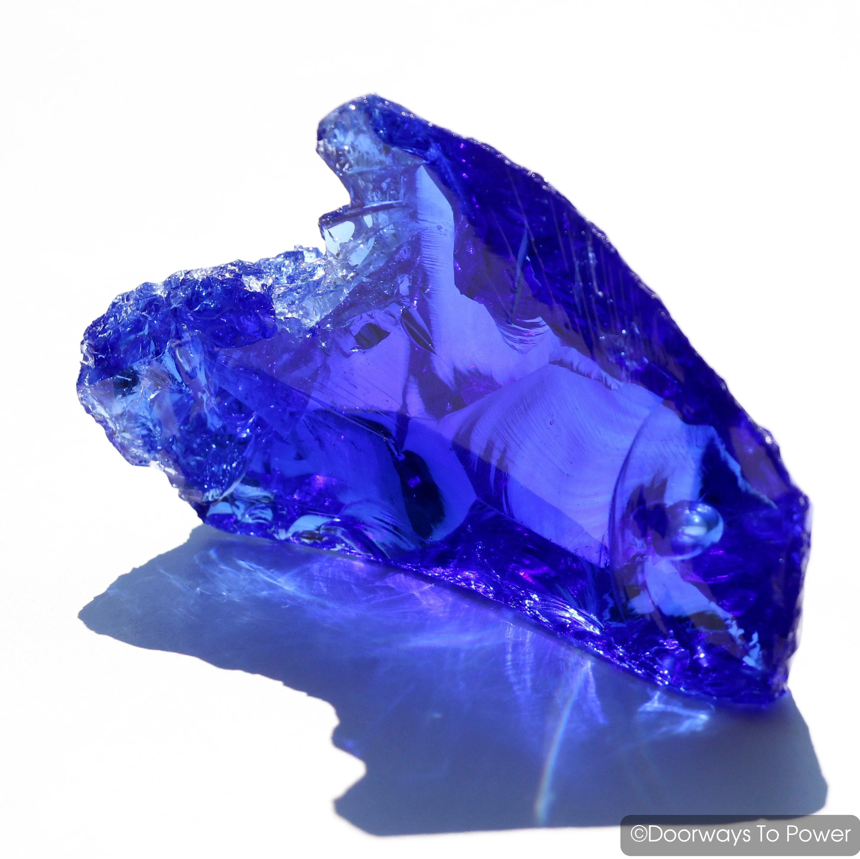 Tanzanite Fire Elestial Sapphire Monatomic Andara Crystal 'Lu·Mi·Nar·Y'