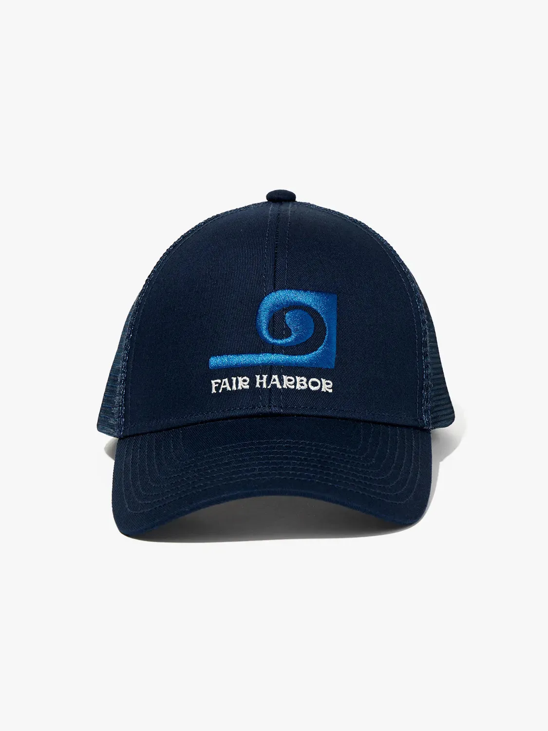 The Maritime Trucker Hat | Navy Wave