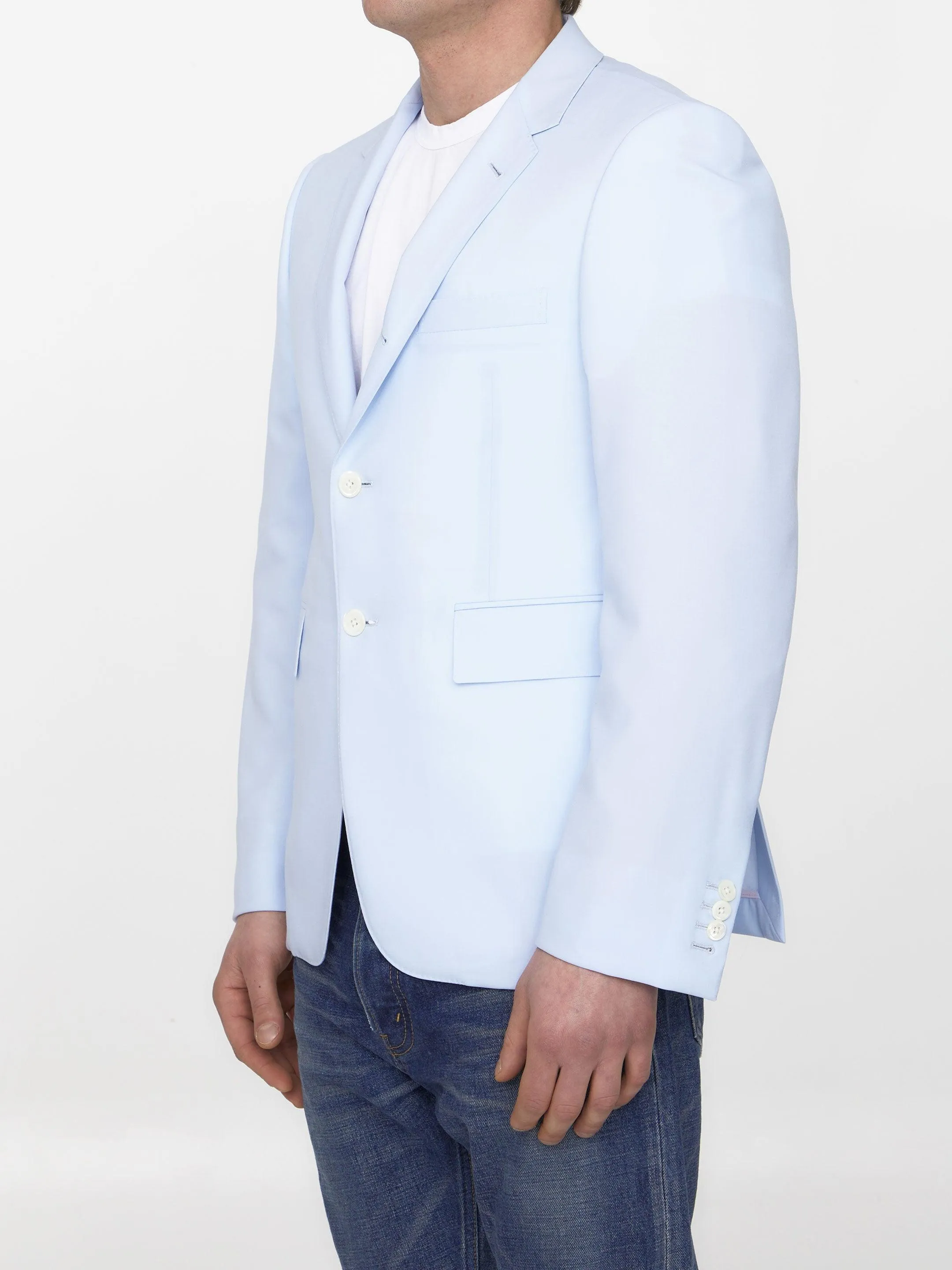 Thom Browne Single-breasted Wool Jacket