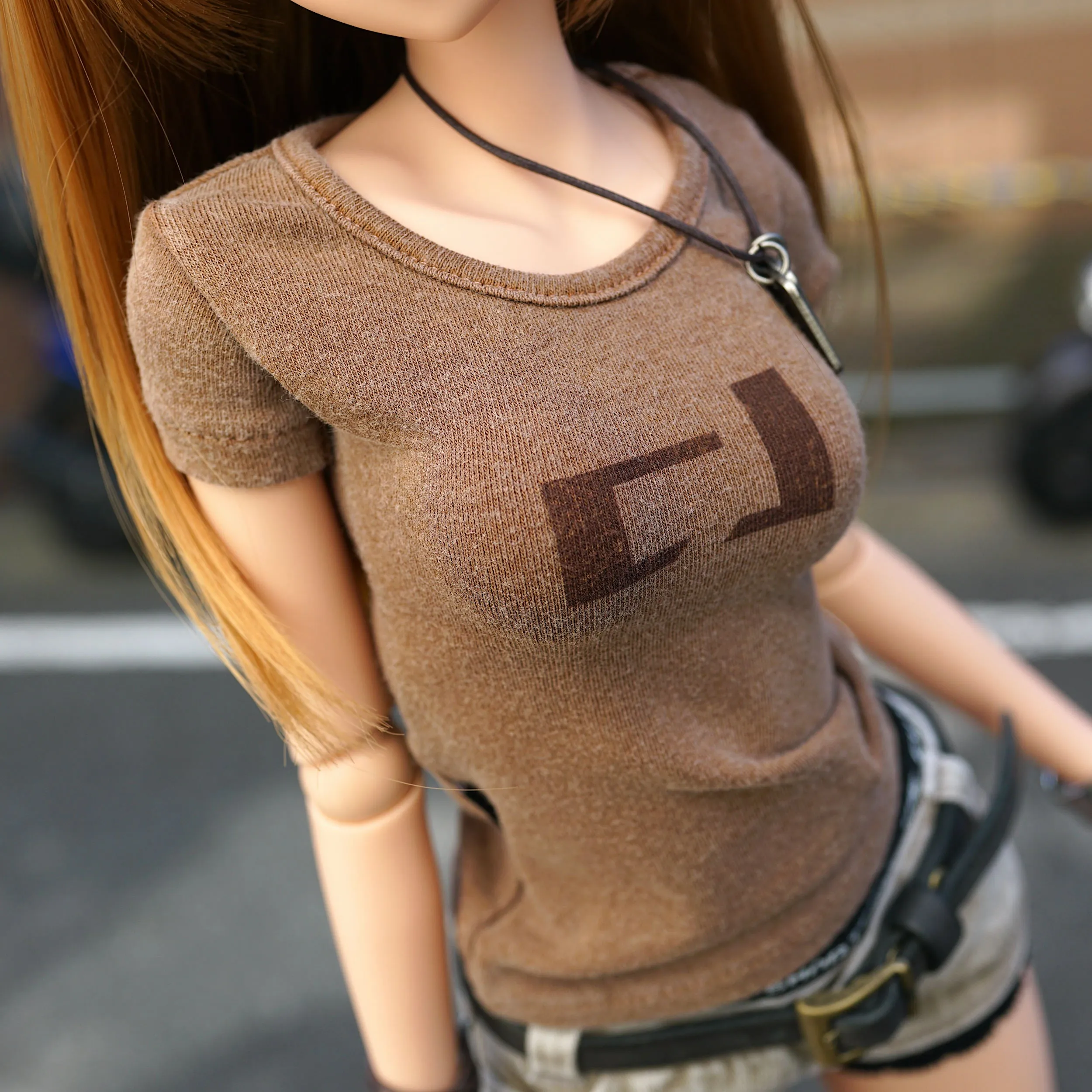 Weathered CJ T-Shirt (Brown)