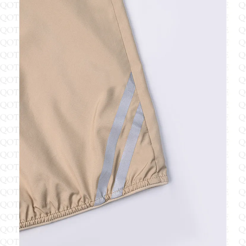 Zip-Up Hooded Light-Weight Windbreaker