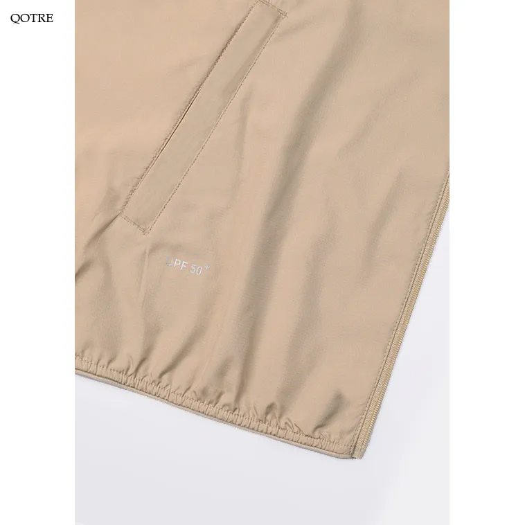 Zip-Up Hooded Light-Weight Windbreaker